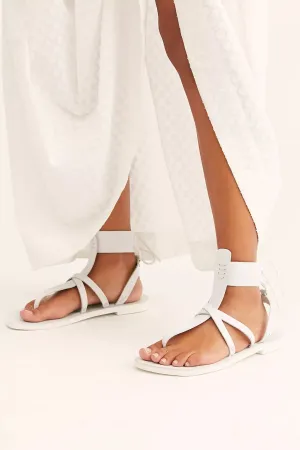 Vacation Day Wrap White Sandals Ks Boutique
