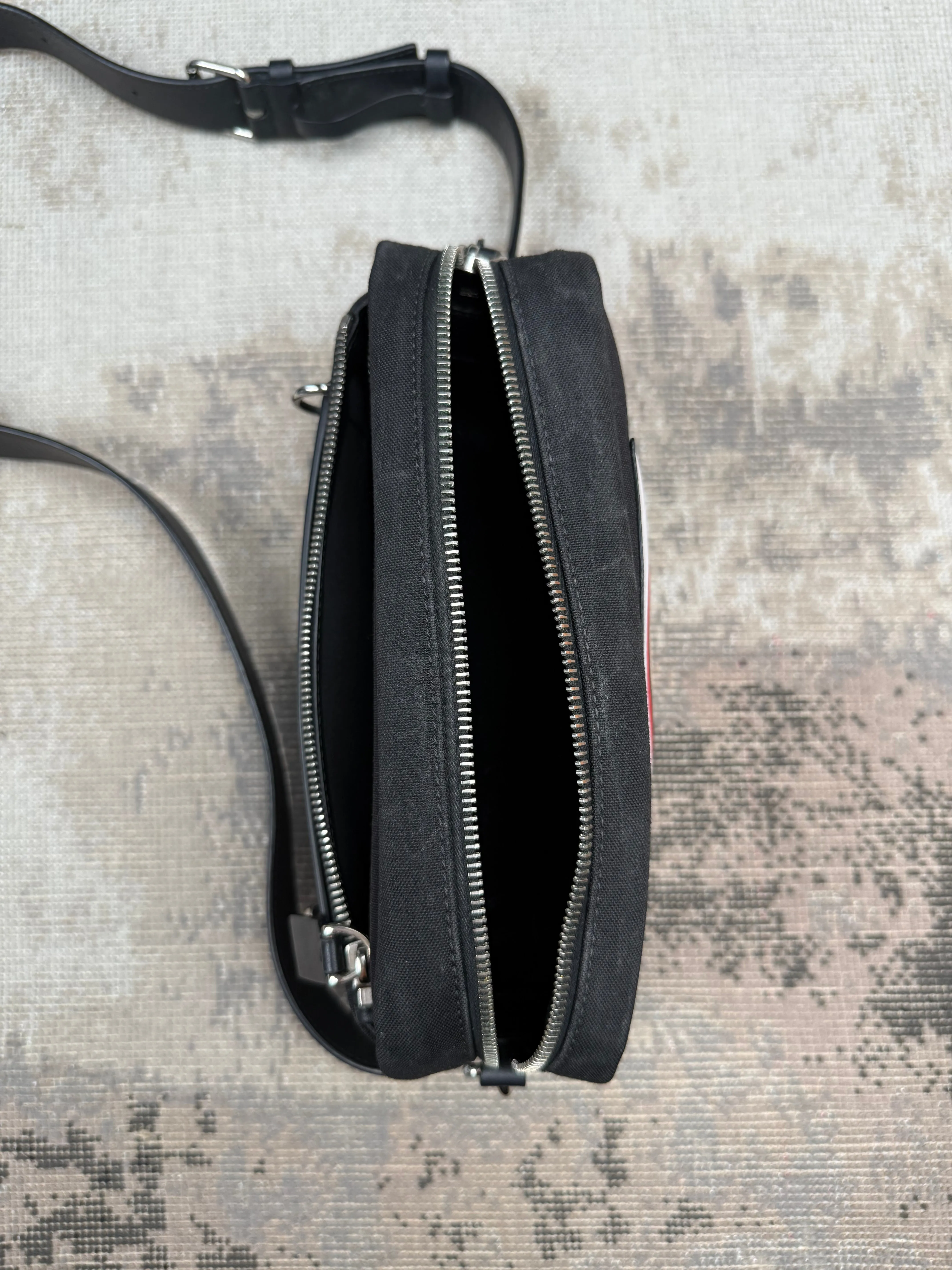 Valentino x Undercover Skull Shoulder/Waist Bag - Black