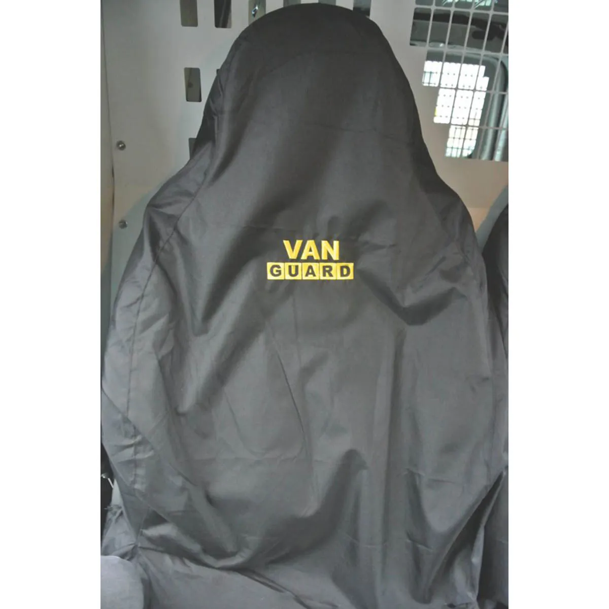 Van Guard Seat Cover Single Universal Waterproof Resistant Black 940x600 mm