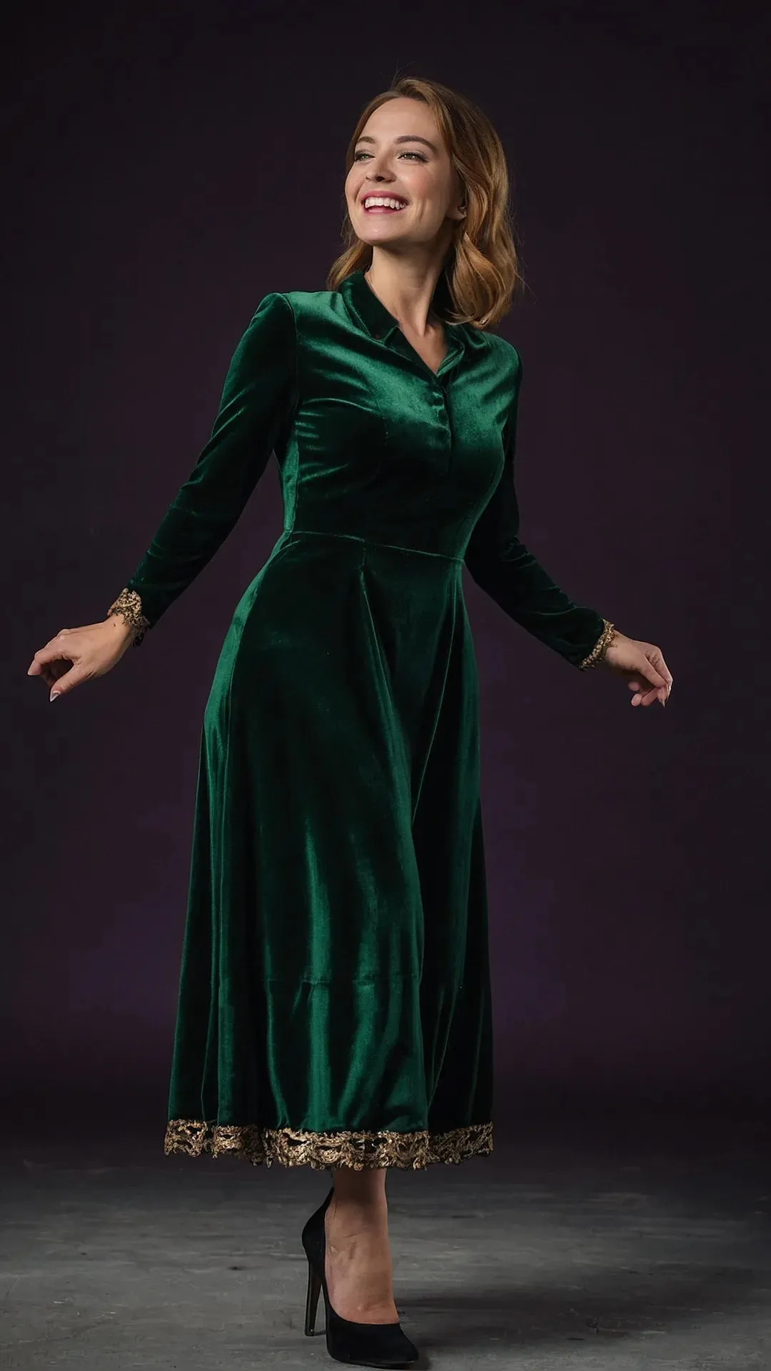 Velvet Dreams: 15 Stunning Dress Ideas to Elevate Your Wardrobe**  
**
