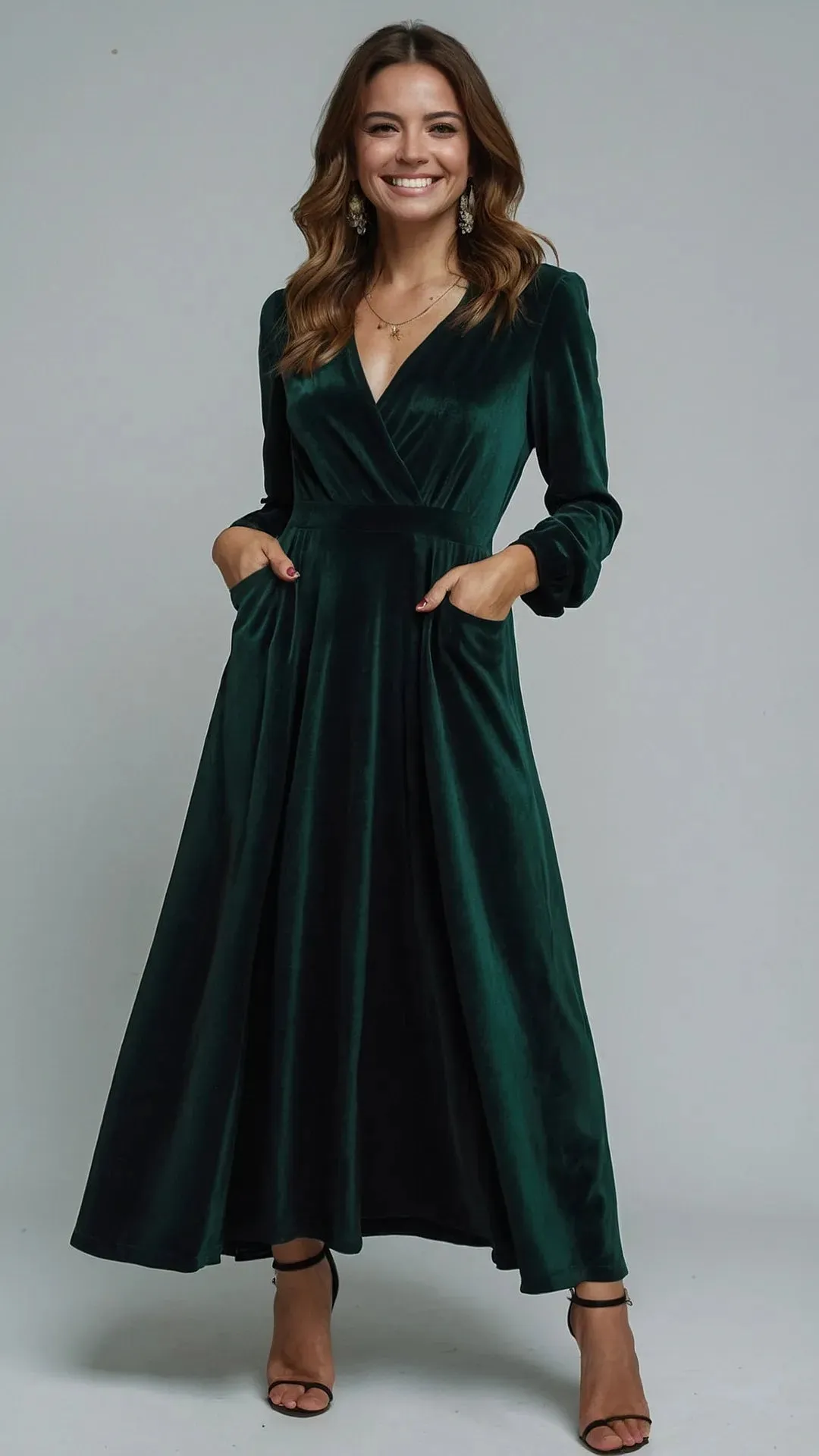 Velvet Dreams: 15 Stunning Dress Ideas to Elevate Your Wardrobe**  
**