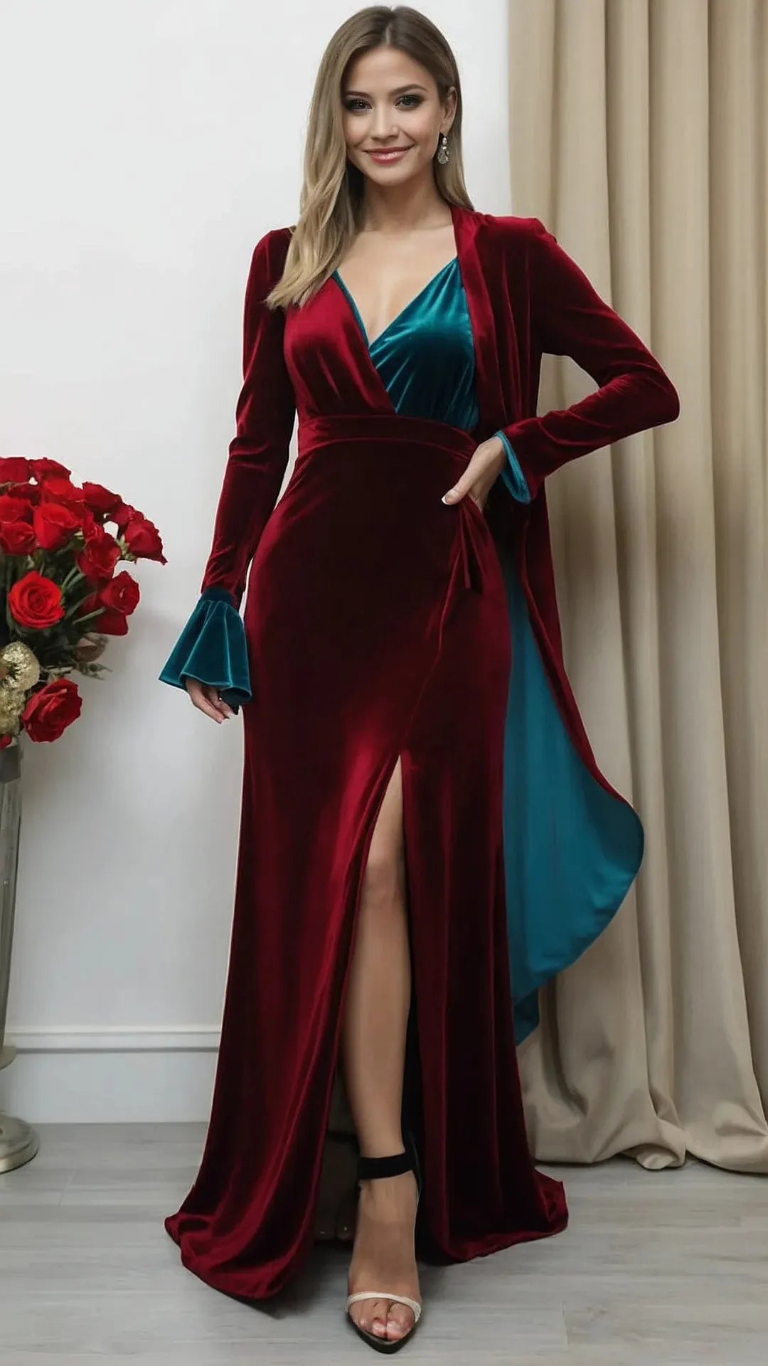 Velvet Dreams: 15 Stunning Dress Ideas to Elevate Your Wardrobe**  
**