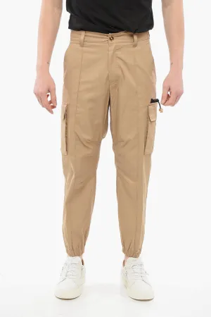 Versace Cotton Cargo Pants with Cuffs