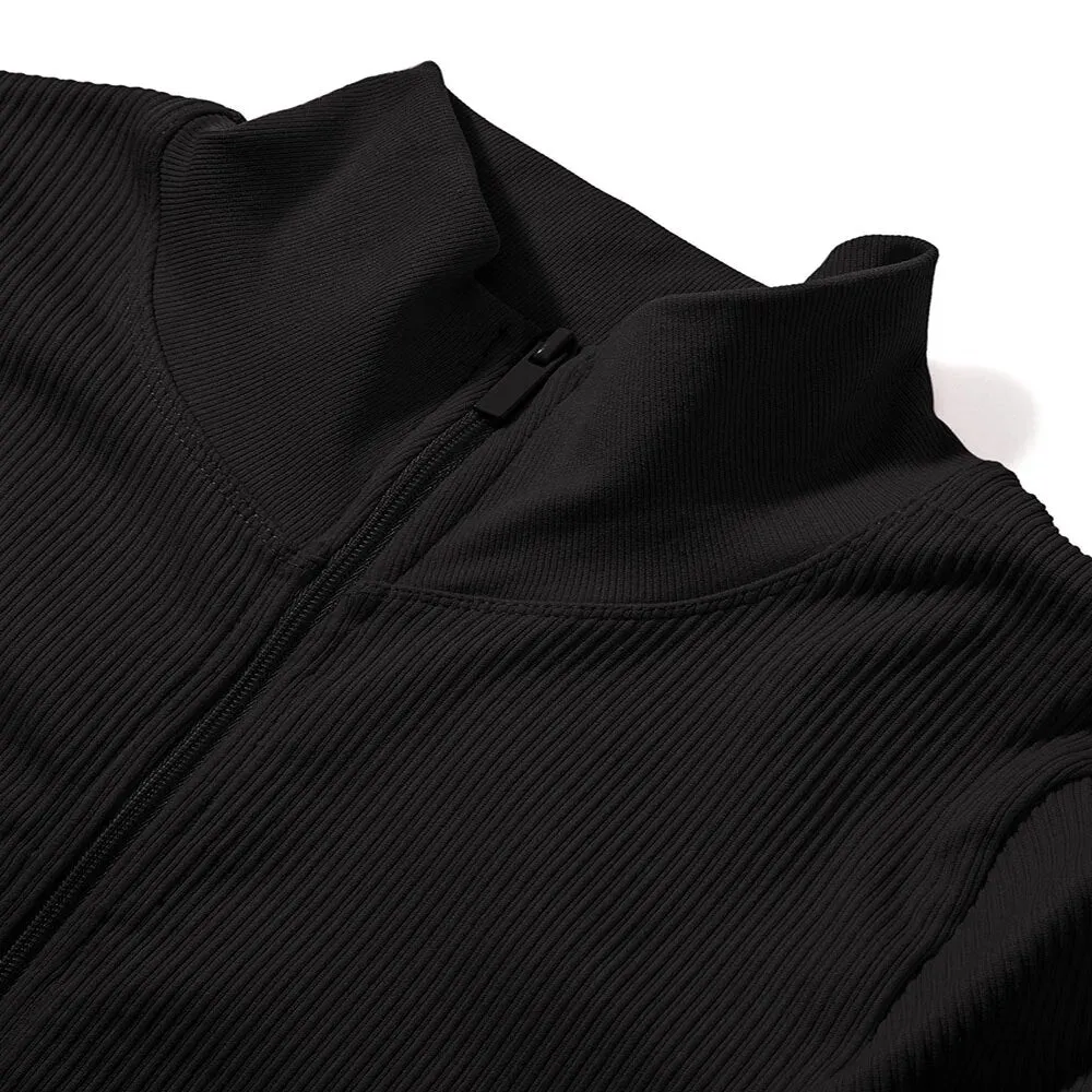 Waist Snatching Zip Jumpsuit