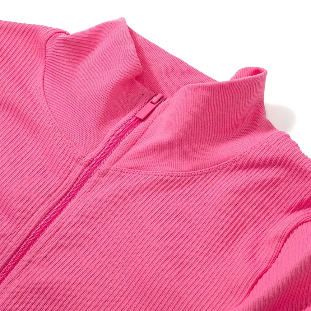 Waist Snatching Zip Jumpsuit