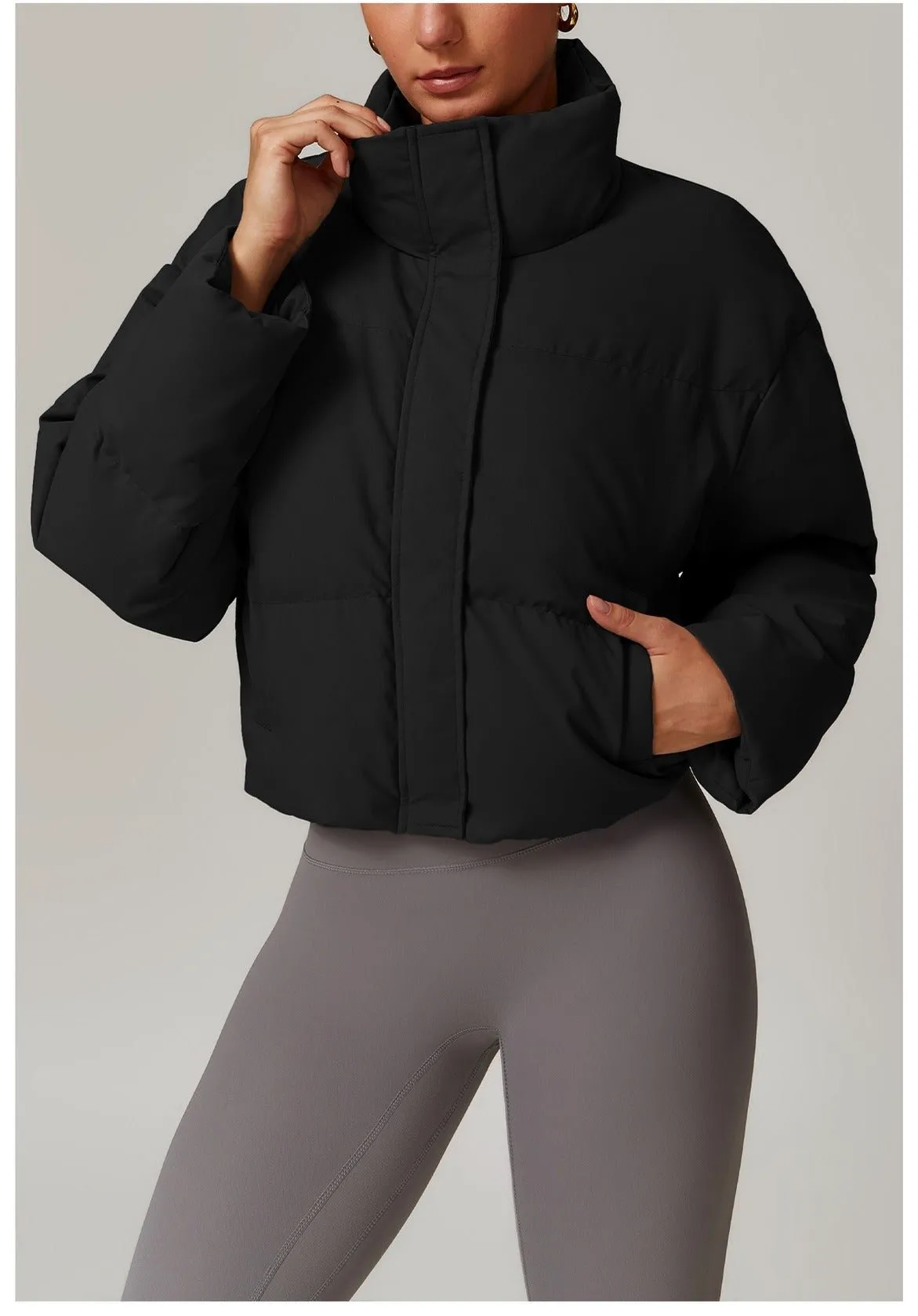 Warm Water Resistant Puffer Jacket