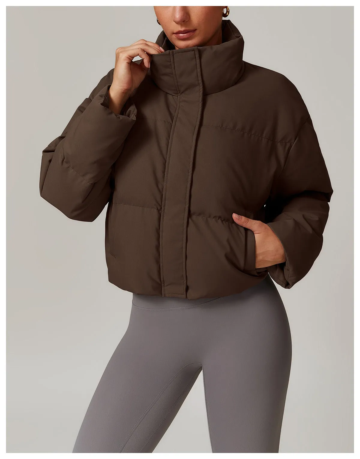 Warm Water Resistant Puffer Jacket