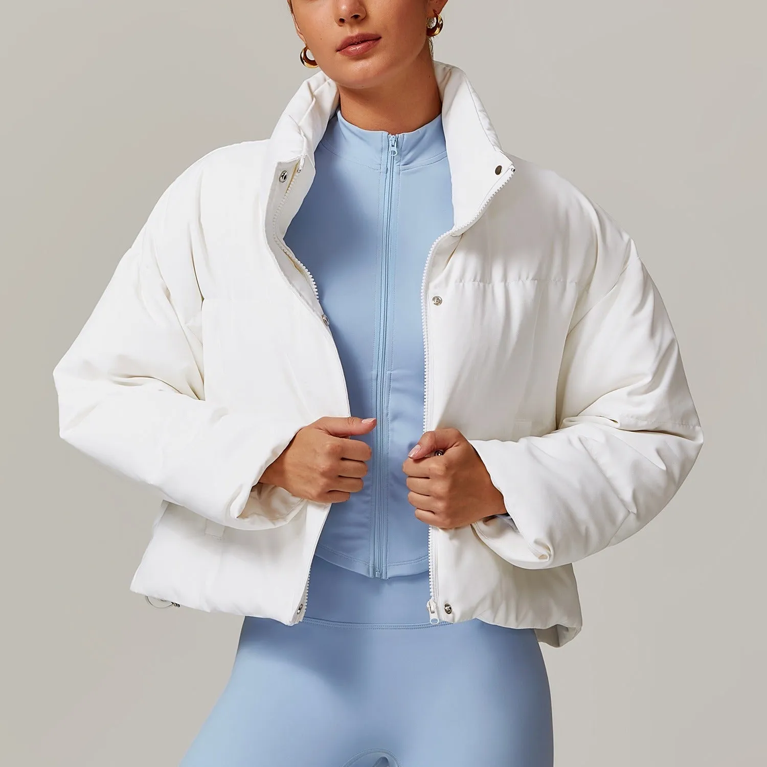 Warm Water Resistant Puffer Jacket
