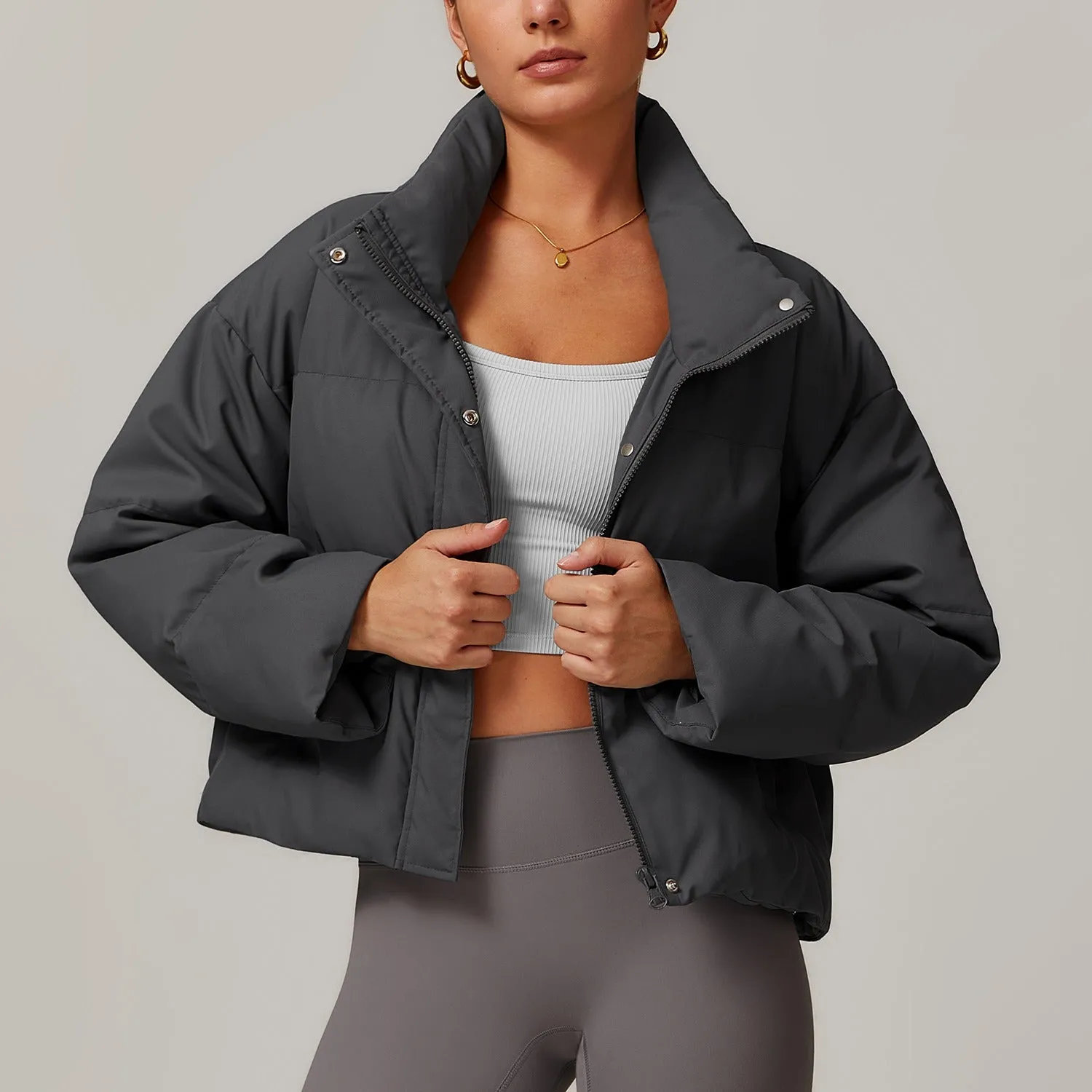 Warm Water Resistant Puffer Jacket
