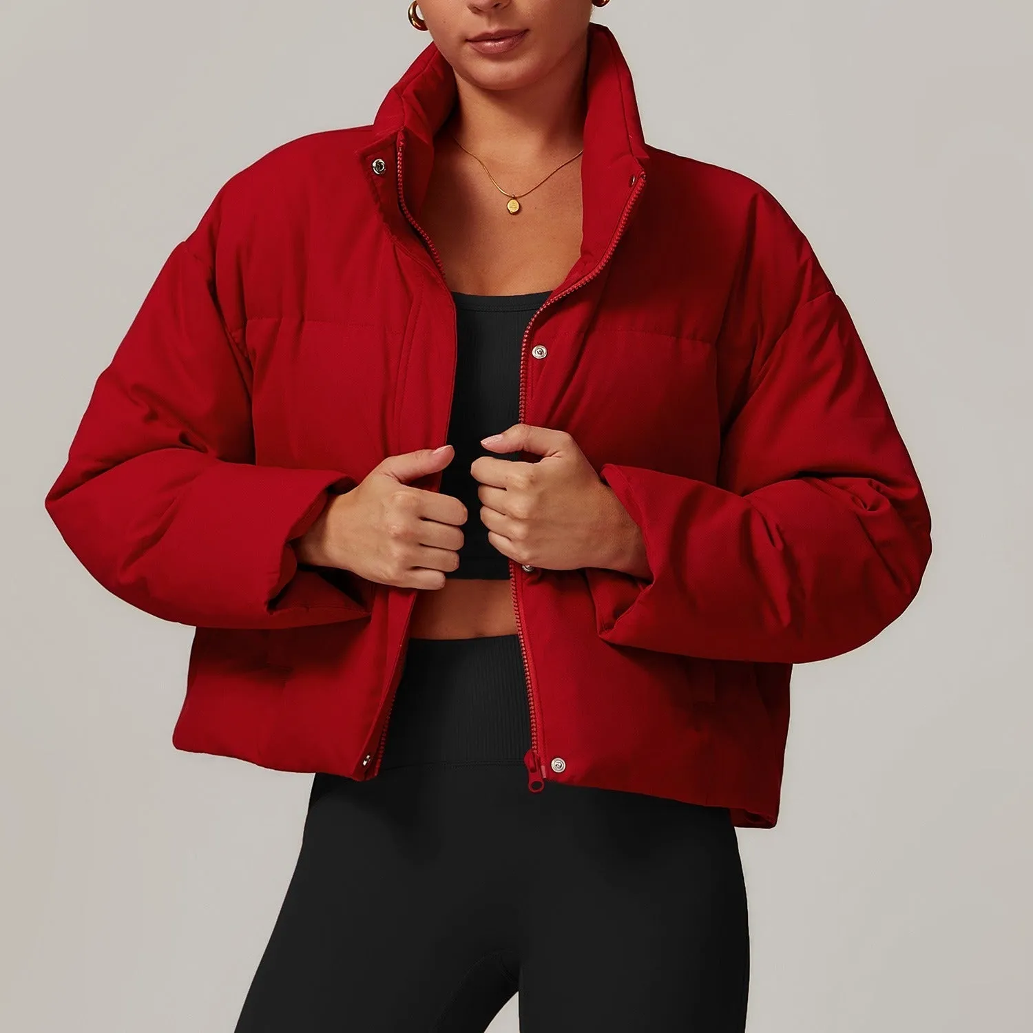 Warm Water Resistant Puffer Jacket