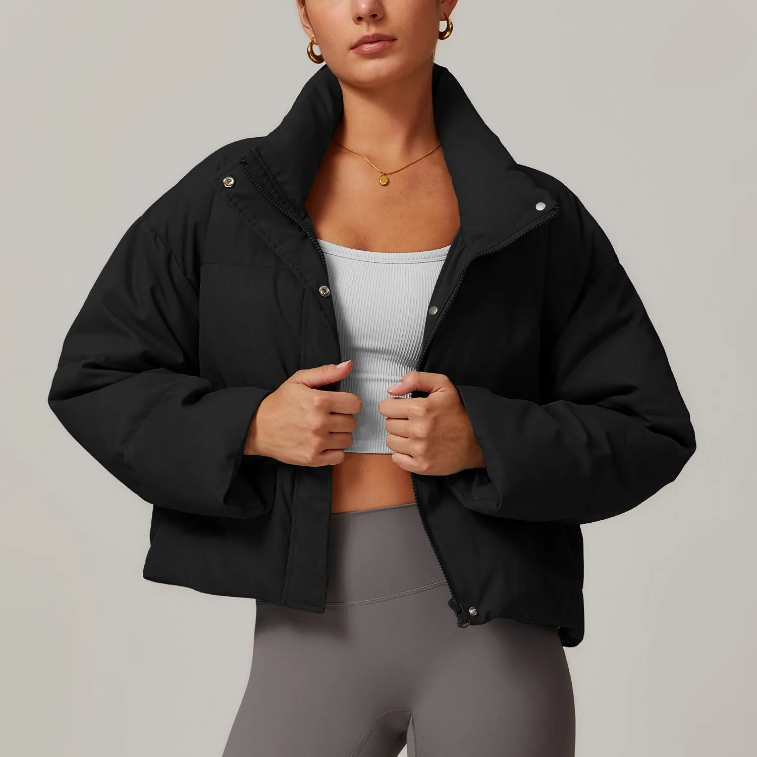 Warm Water Resistant Puffer Jacket