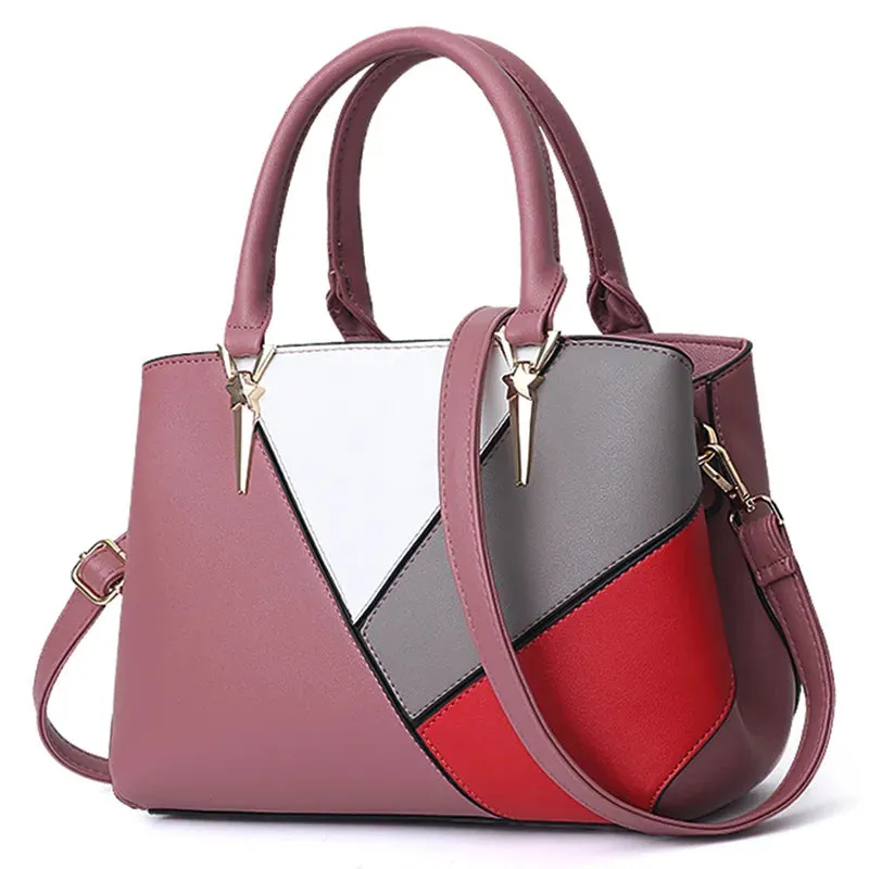 Women Bag Vintage Casual Tote Fashion Women Messenger Bags Shoulder Student Handbag Purse Wallet Leather New Ladies Hand Bags