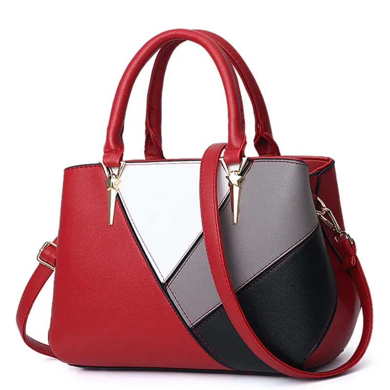 Women Bag Vintage Casual Tote Fashion Women Messenger Bags Shoulder Student Handbag Purse Wallet Leather New Ladies Hand Bags