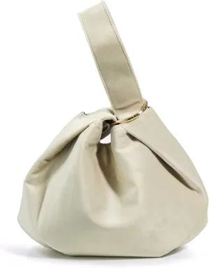 Women Clutch Velvet Top Handle Bag Wristlet Small Tote Purse