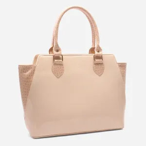 Womens "NEILOS"Patent Hobo Shoulder Bag