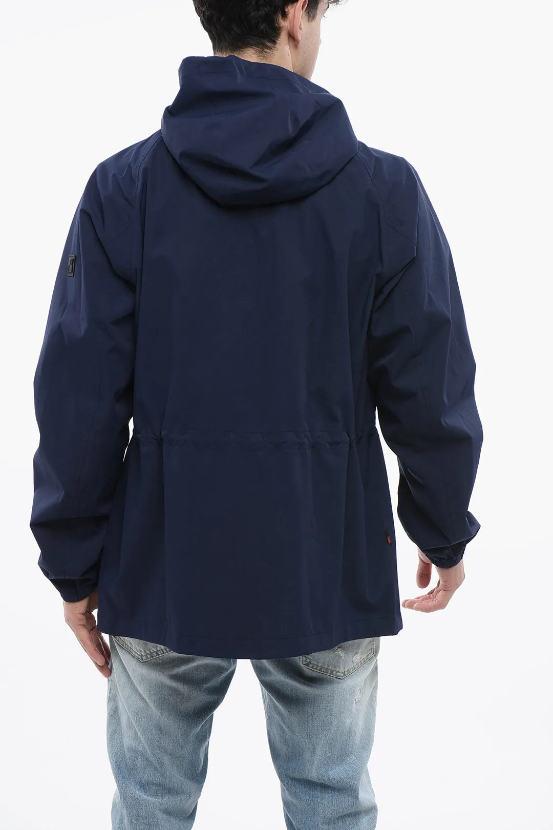 Woolrich Utility MOUNTAIN Raincoat With Drawstrings