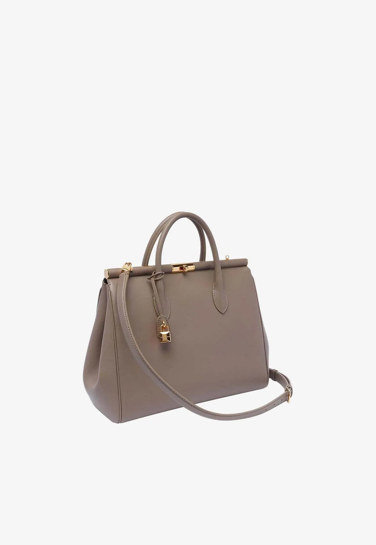 XL Marlene Day Shoulder Bag in Grained Leather