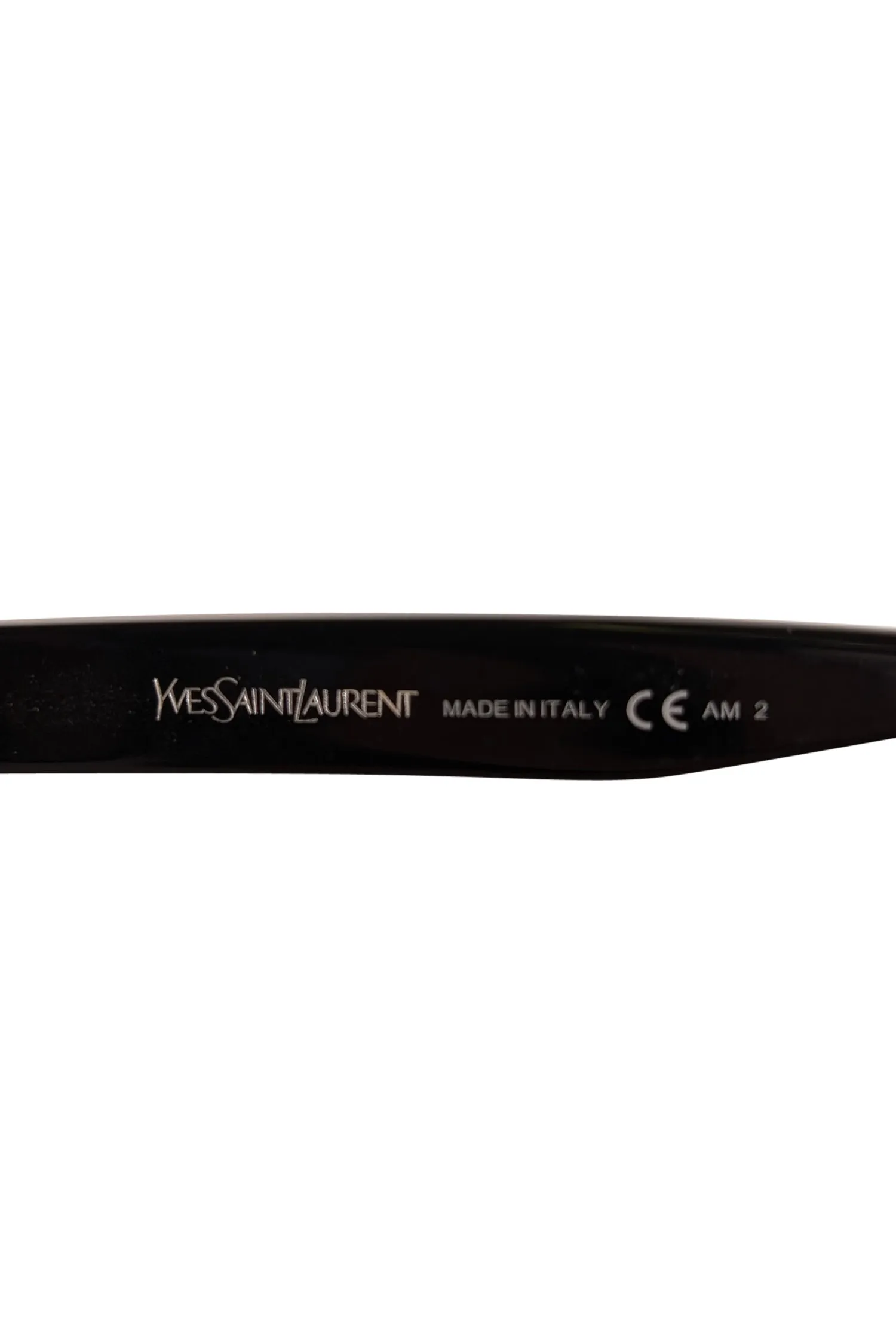 Yves Black Sunglasses Saint Laurent Large Seamless delivery - Percentage-off Rounded