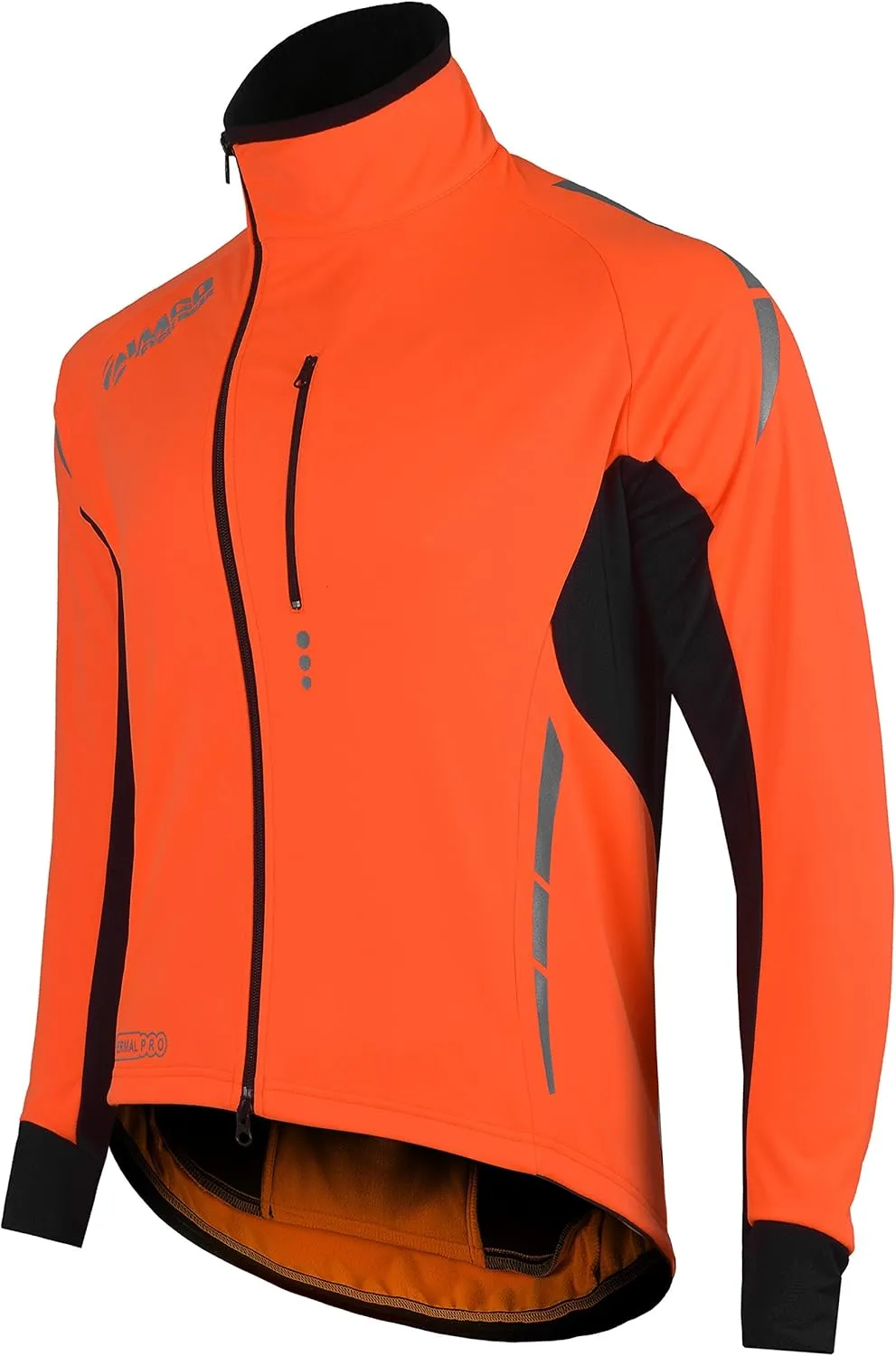 Zimco Pro Men Winter Cycling Jackets High Viz Bicycle Jersey Windproof Thermal Insulated Jacket