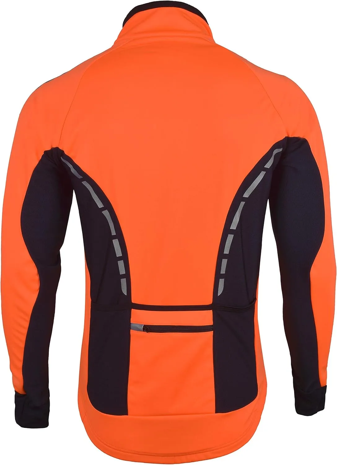 Zimco Pro Men Winter Cycling Jackets High Viz Bicycle Jersey Windproof Thermal Insulated Jacket