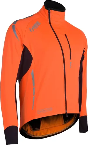 Zimco Pro Men Winter Cycling Jackets High Viz Bicycle Jersey Windproof Thermal Insulated Jacket